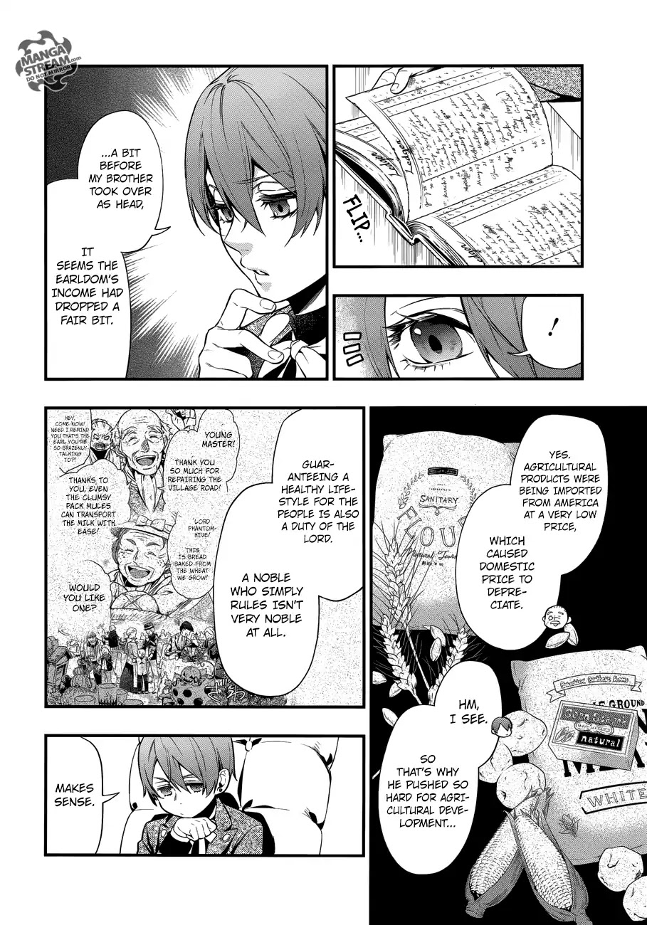Kuroshitsuji Chapter 151 page 11 - Chapter 151: That Butler, Slacking