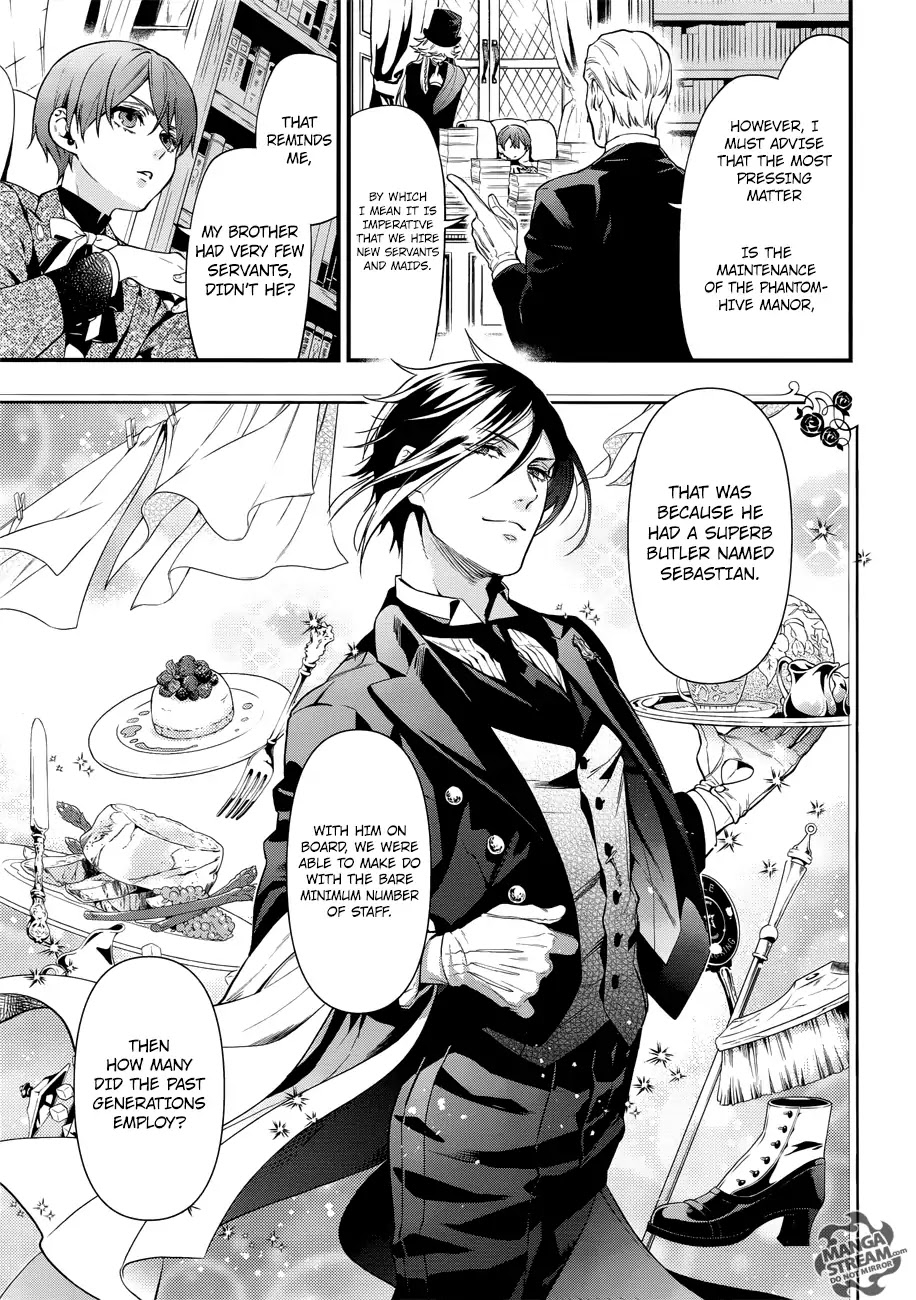 Kuroshitsuji Chapter 151 page 12 - Chapter 151: That Butler, Slacking