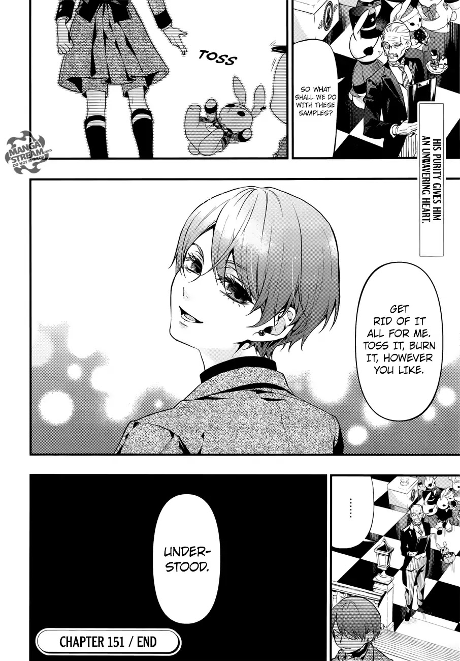 Kuroshitsuji Chapter 151 page 20 - Chapter 151: That Butler, Slacking