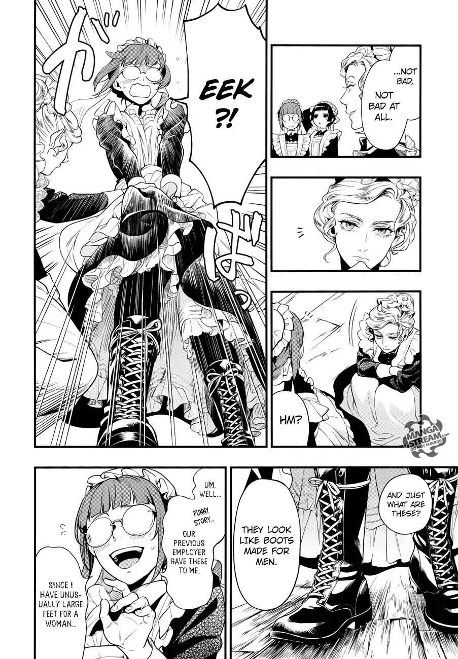Kuroshitsuji Chapter 152 page 15 - Chapter 152: That Butler, Moving Separately