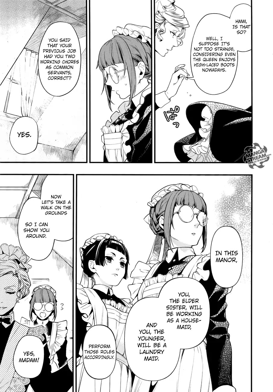Kuroshitsuji Chapter 152 page 16 - Chapter 152: That Butler, Moving Separately
