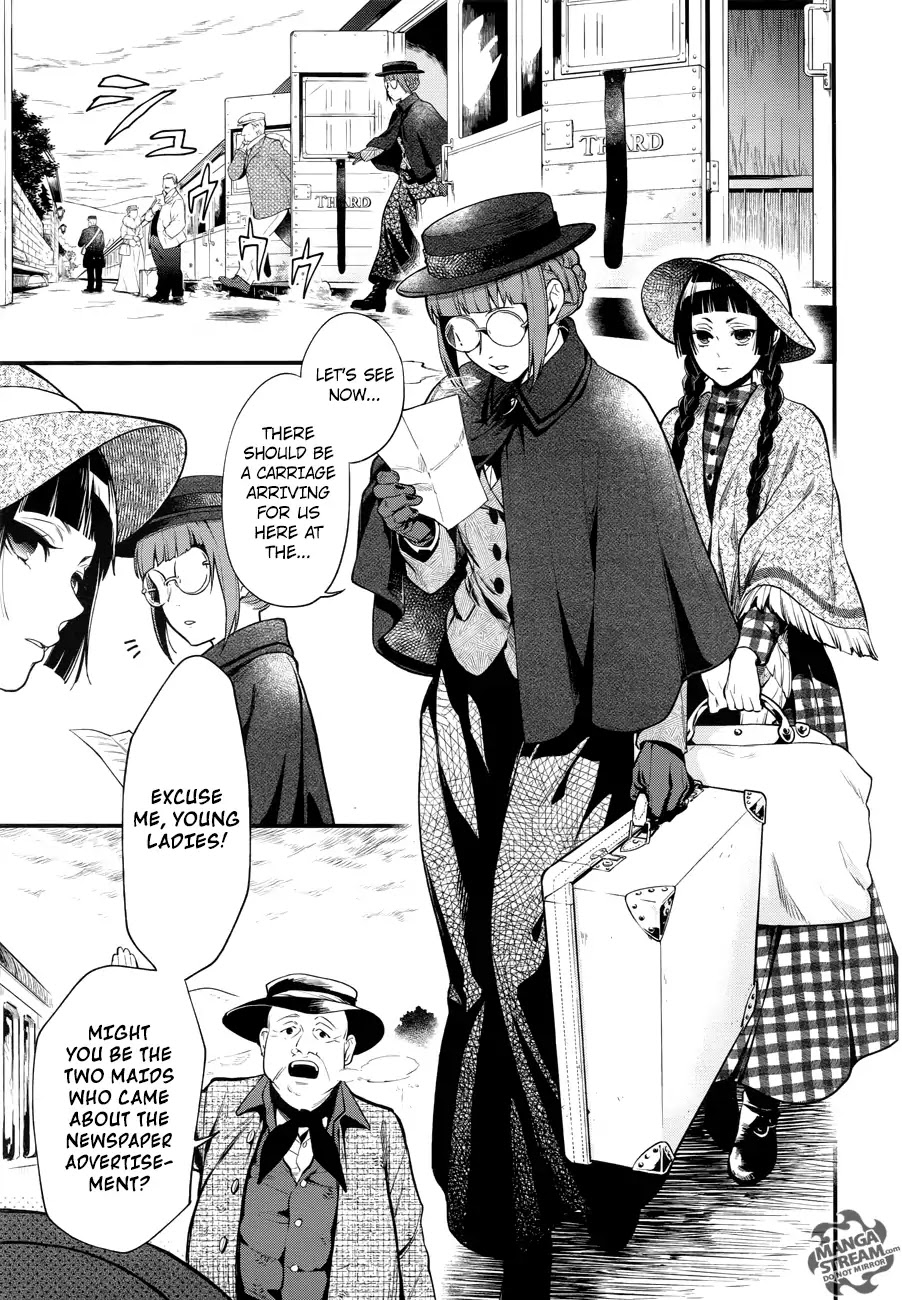 Kuroshitsuji Chapter 152 page 4 - Chapter 152: That Butler, Moving Separately