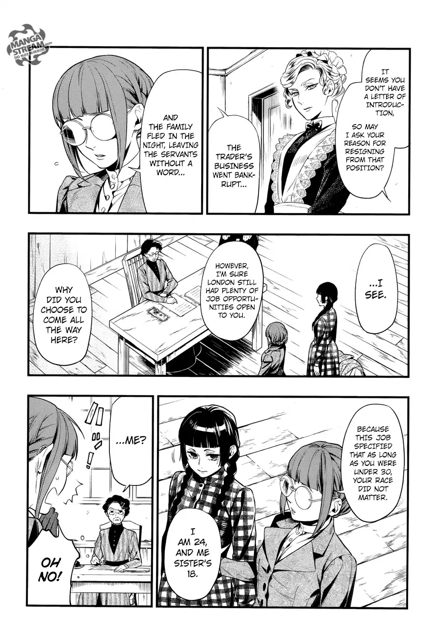 Kuroshitsuji Chapter 152 page 7 - Chapter 152: That Butler, Moving Separately