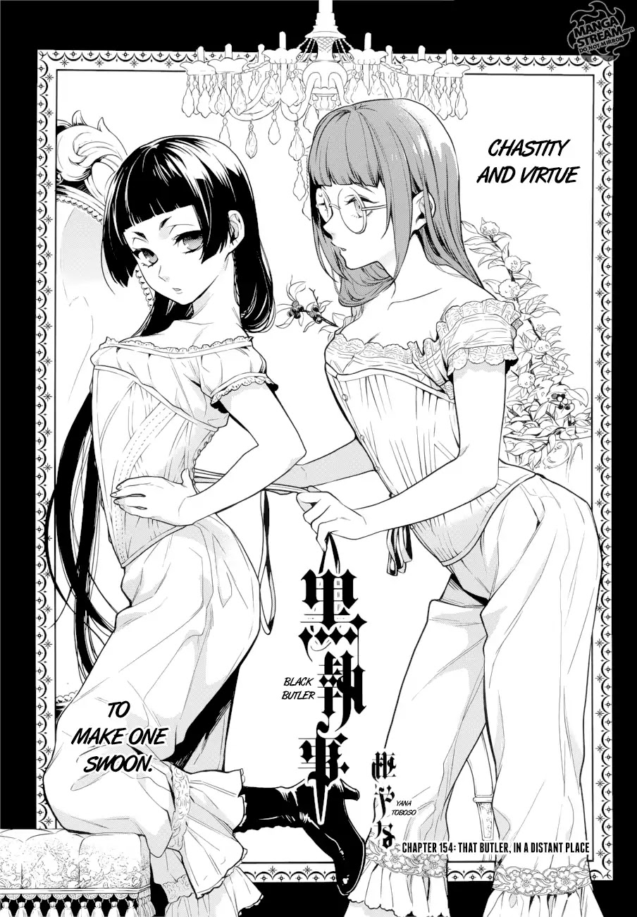 Kuroshitsuji Chapter 154 page 1 - Chapter 154: That Butler, In A Distant Place