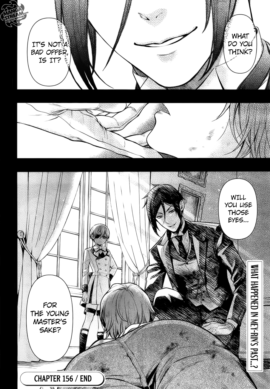 Kuroshitsuji Chapter 156 page 18 - Chapter 156: That Butler, Proposing