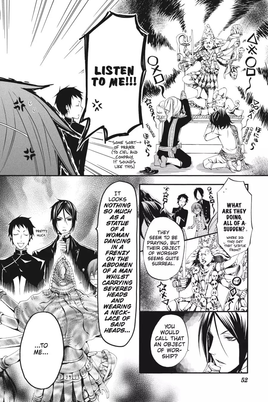 Kuroshitsuji Chapter 16 page 10 - Chapter 16: At noon: The Butler, Foreign