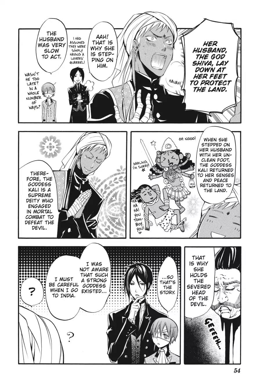 Kuroshitsuji Chapter 16 page 12 - Chapter 16: At noon: The Butler, Foreign