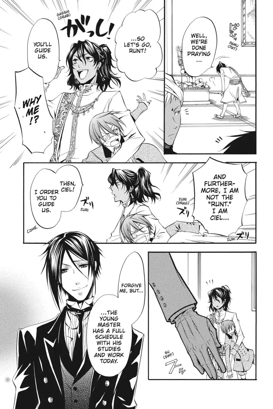 Kuroshitsuji Chapter 16 page 13 - Chapter 16: At noon: The Butler, Foreign