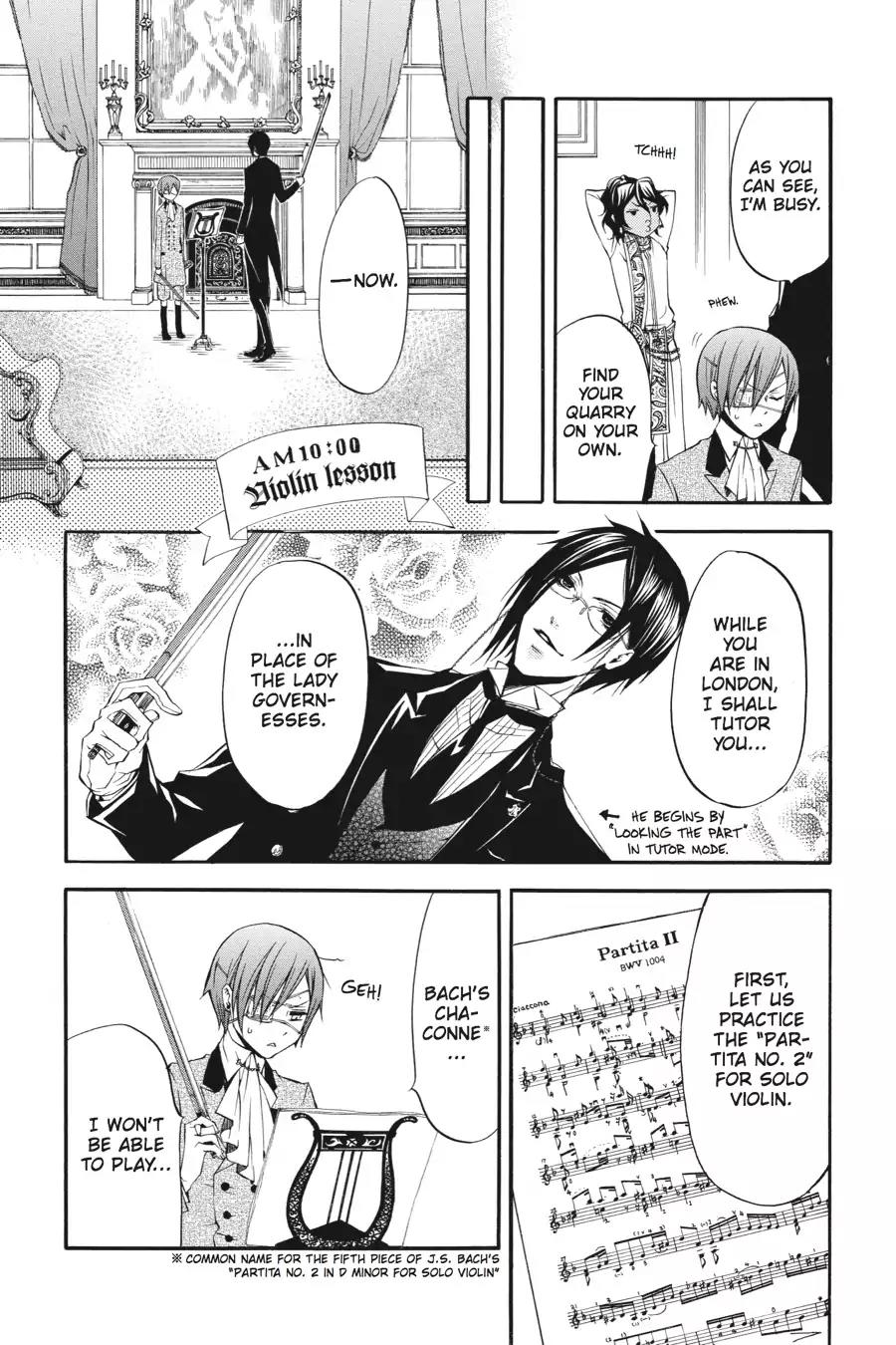 Kuroshitsuji Chapter 16 page 14 - Chapter 16: At noon: The Butler, Foreign