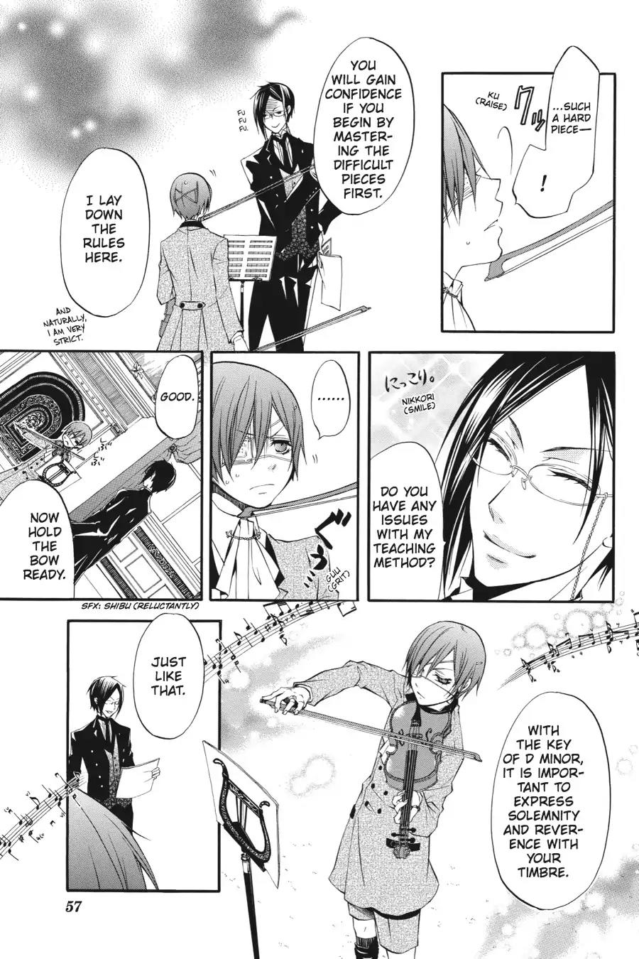 Kuroshitsuji Chapter 16 page 15 - Chapter 16: At noon: The Butler, Foreign