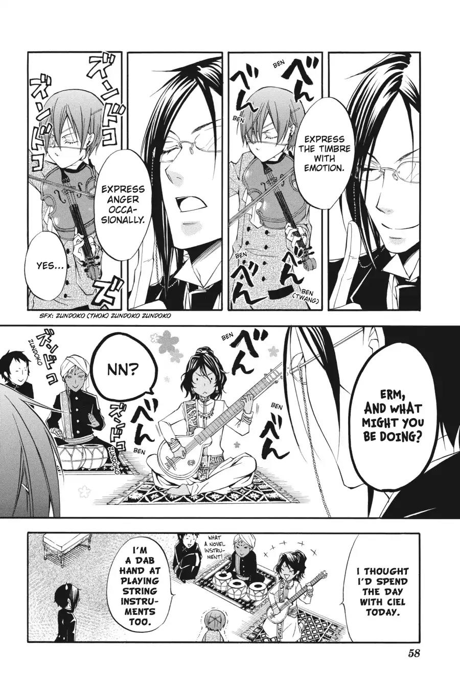 Kuroshitsuji Chapter 16 page 16 - Chapter 16: At noon: The Butler, Foreign