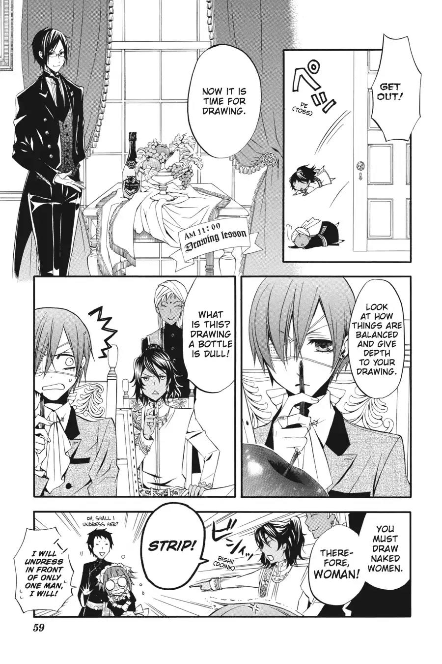 Kuroshitsuji Chapter 16 page 17 - Chapter 16: At noon: The Butler, Foreign