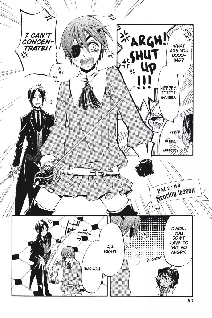 Kuroshitsuji Chapter 16 page 20 - Chapter 16: At noon: The Butler, Foreign