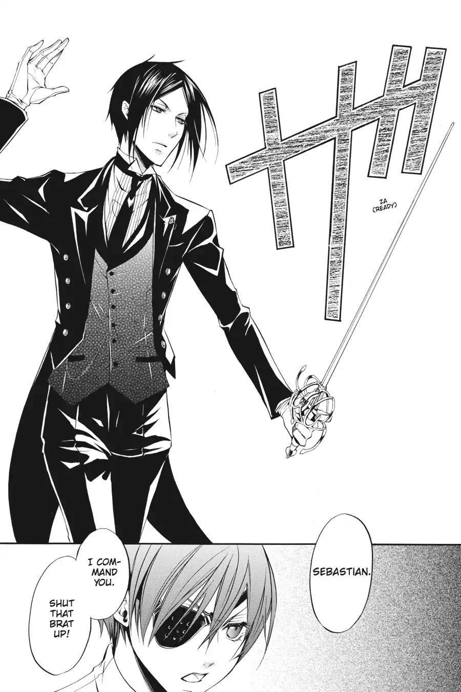 Kuroshitsuji Chapter 16 page 31 - Chapter 16: At noon: The Butler, Foreign
