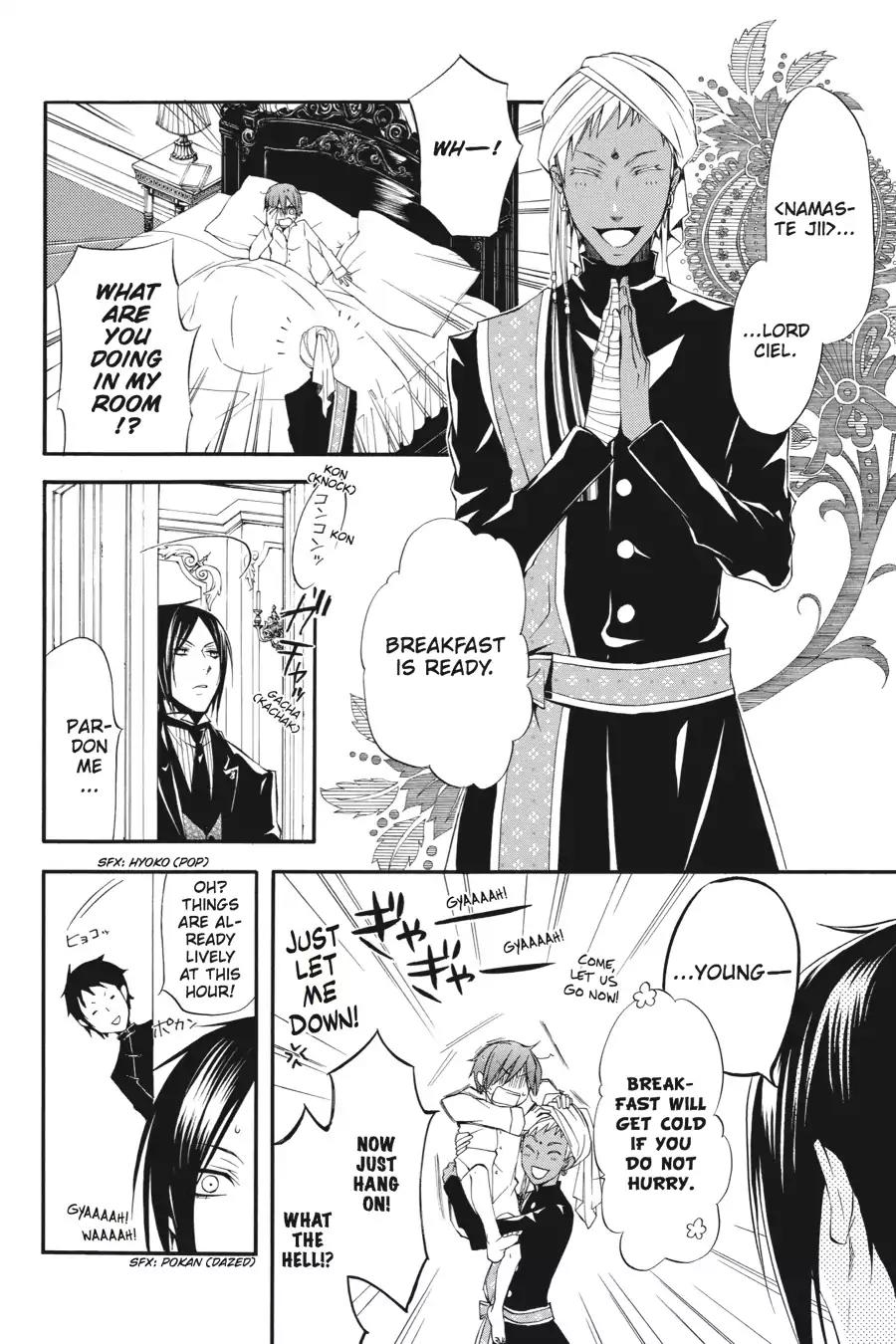 Kuroshitsuji Chapter 16 page 4 - Chapter 16: At noon: The Butler, Foreign