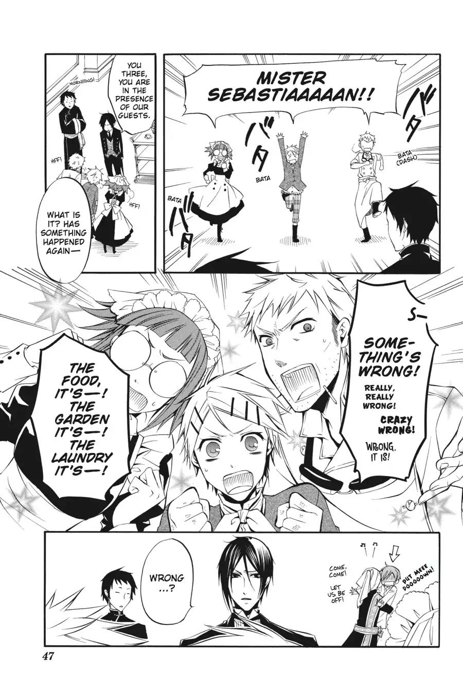 Kuroshitsuji Chapter 16 page 5 - Chapter 16: At noon: The Butler, Foreign