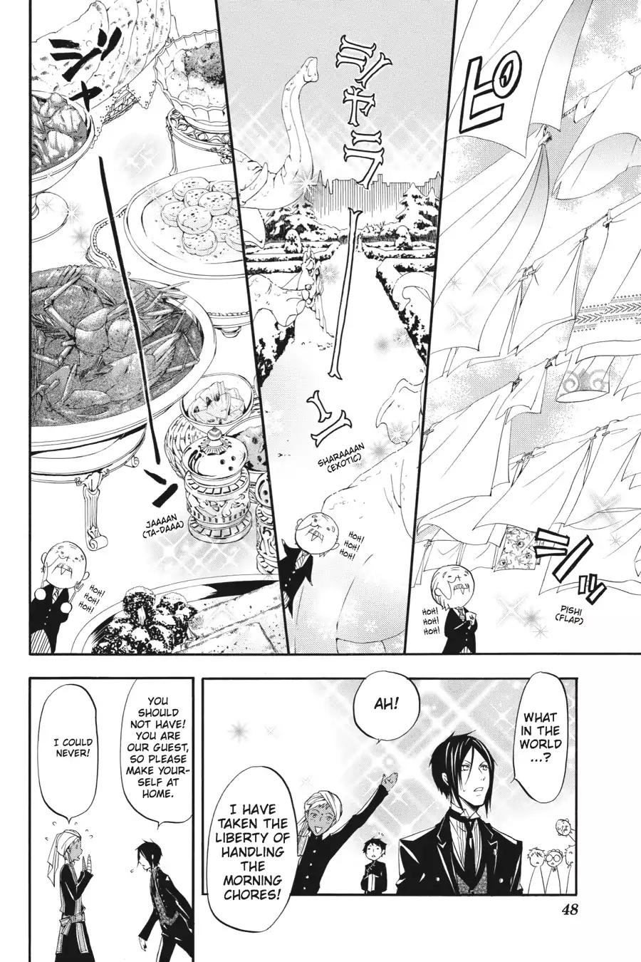 Kuroshitsuji Chapter 16 page 6 - Chapter 16: At noon: The Butler, Foreign