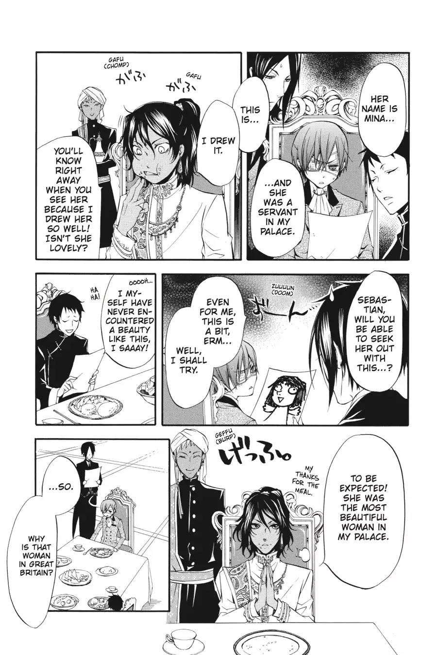 Kuroshitsuji Chapter 16 page 9 - Chapter 16: At noon: The Butler, Foreign