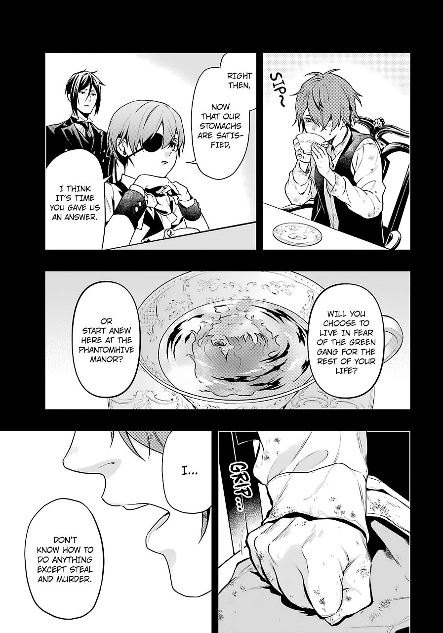 Kuroshitsuji Chapter 163 page 3 - Chapter 163: That Butler, Knocked Down