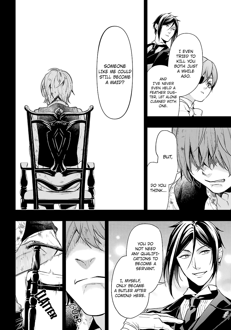 Kuroshitsuji Chapter 163 page 4 - Chapter 163: That Butler, Knocked Down