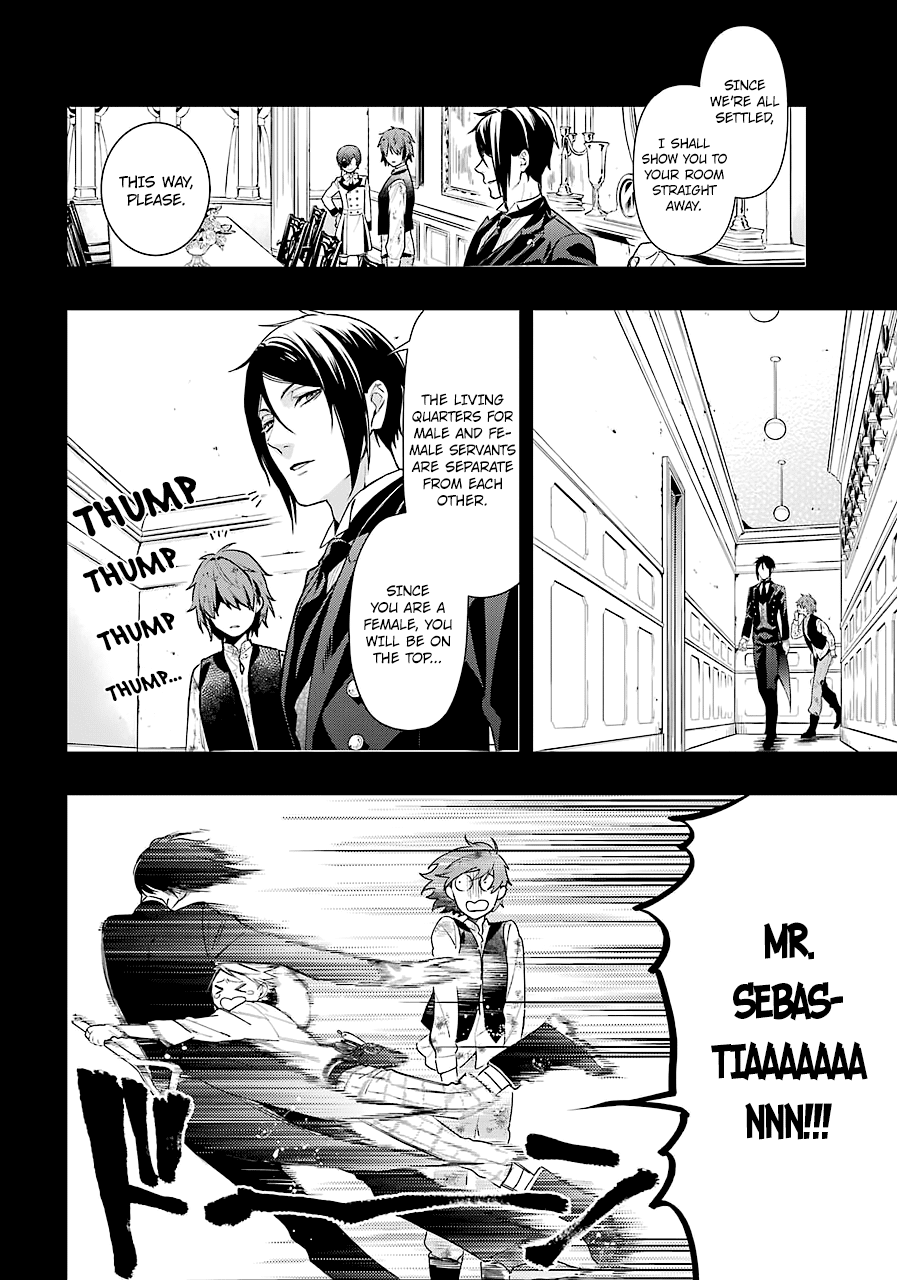 Kuroshitsuji Chapter 163 page 8 - Chapter 163: That Butler, Knocked Down