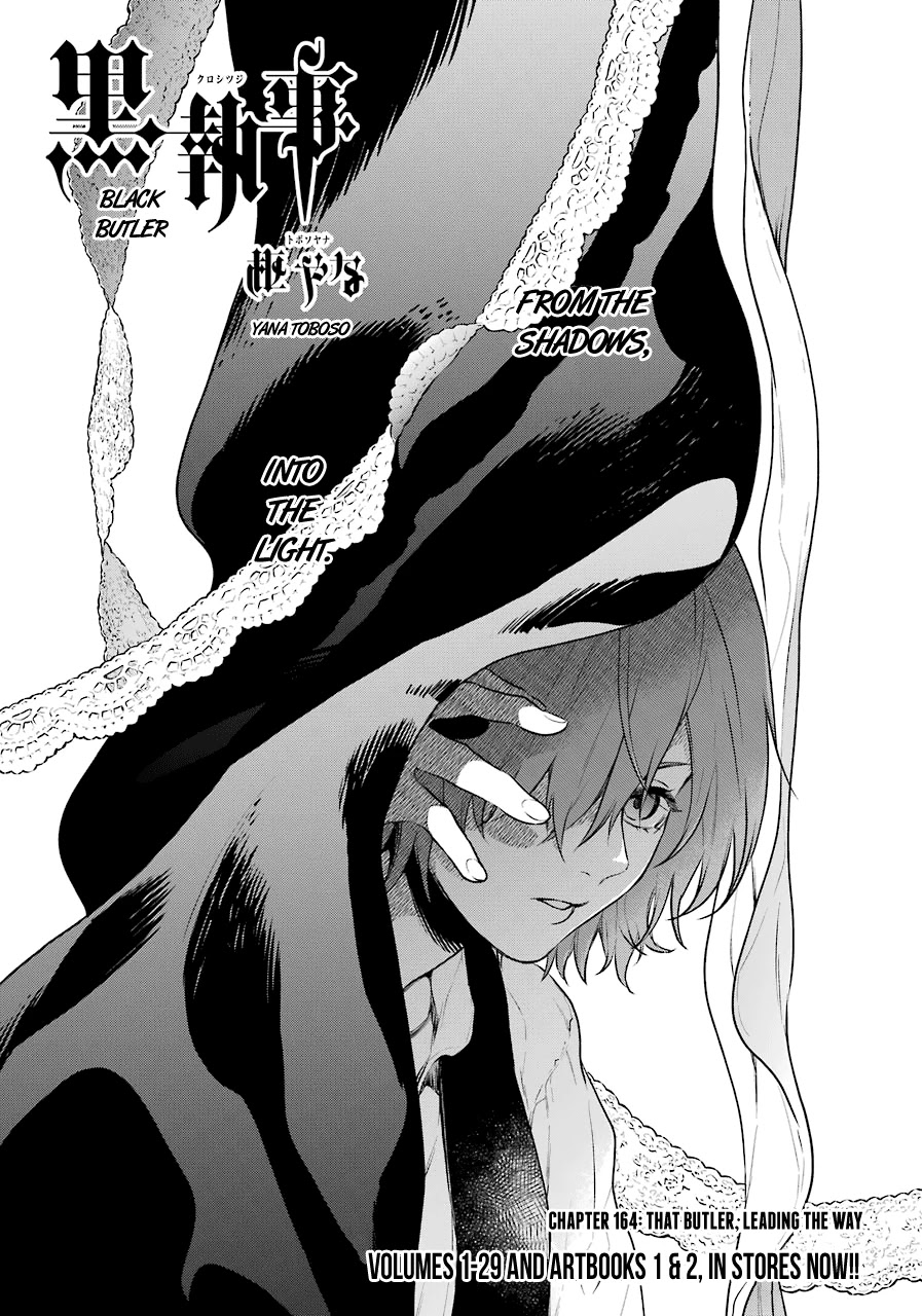 Kuroshitsuji Chapter 164 page 1 - Chapter 164: That Butler, Leading the Way