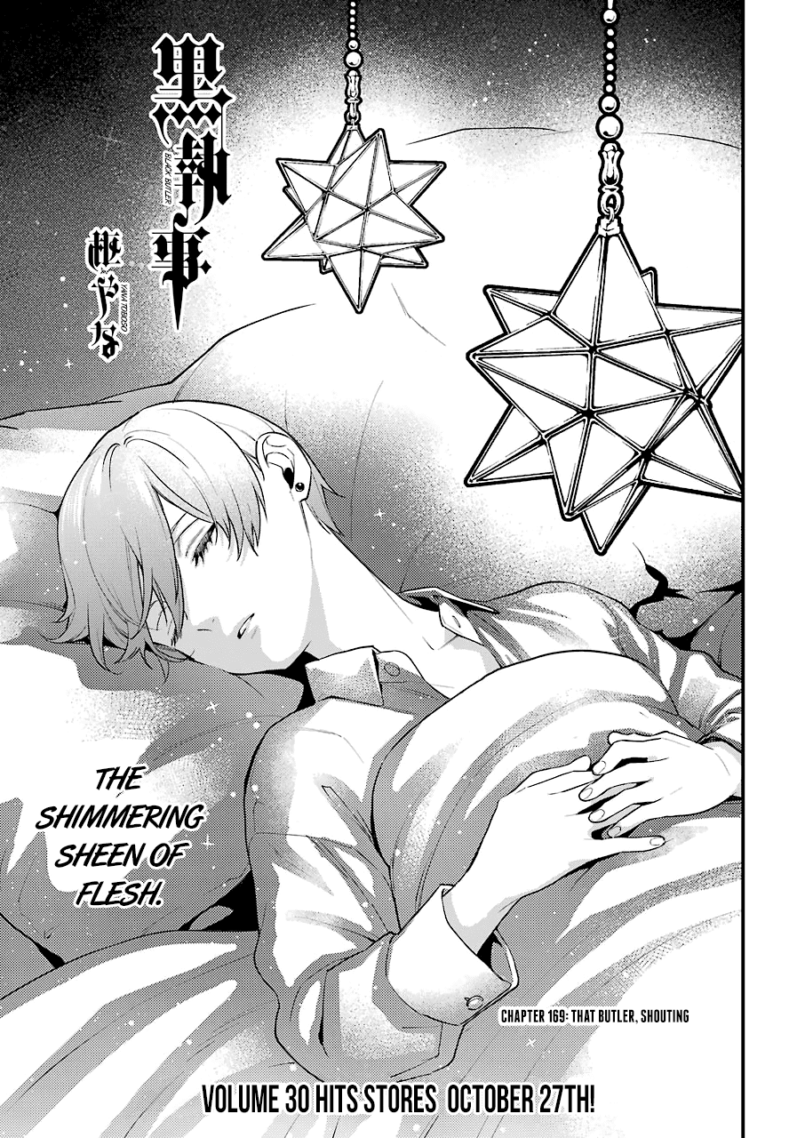 Kuroshitsuji Chapter 169 page 2 - Chapter 169: That Butler, Shouting