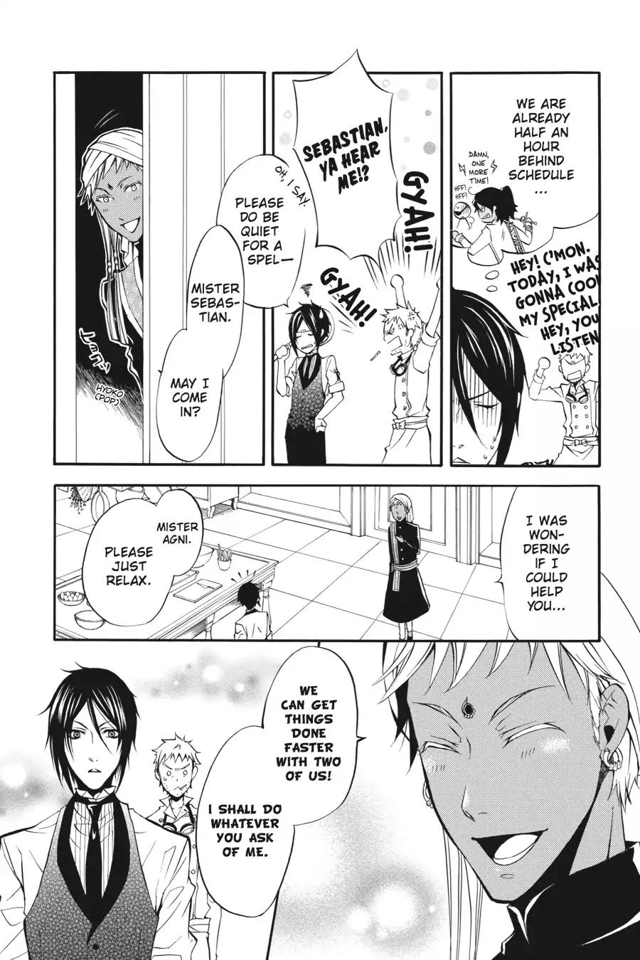 Kuroshitsuji Chapter 17 page 15 - Chapter 17: In the afternoon: The Butler, Competitive