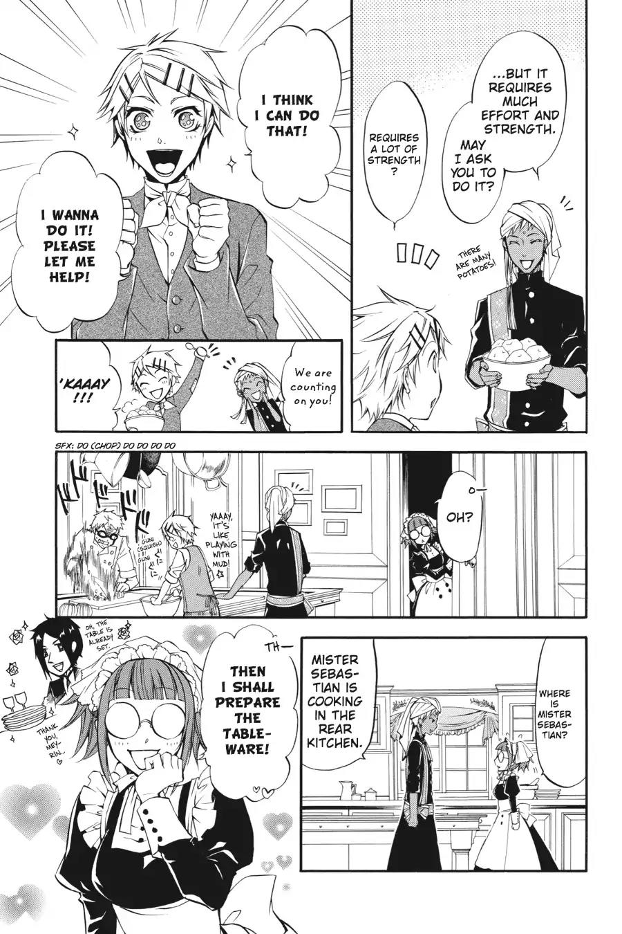 Kuroshitsuji Chapter 17 page 19 - Chapter 17: In the afternoon: The Butler, Competitive