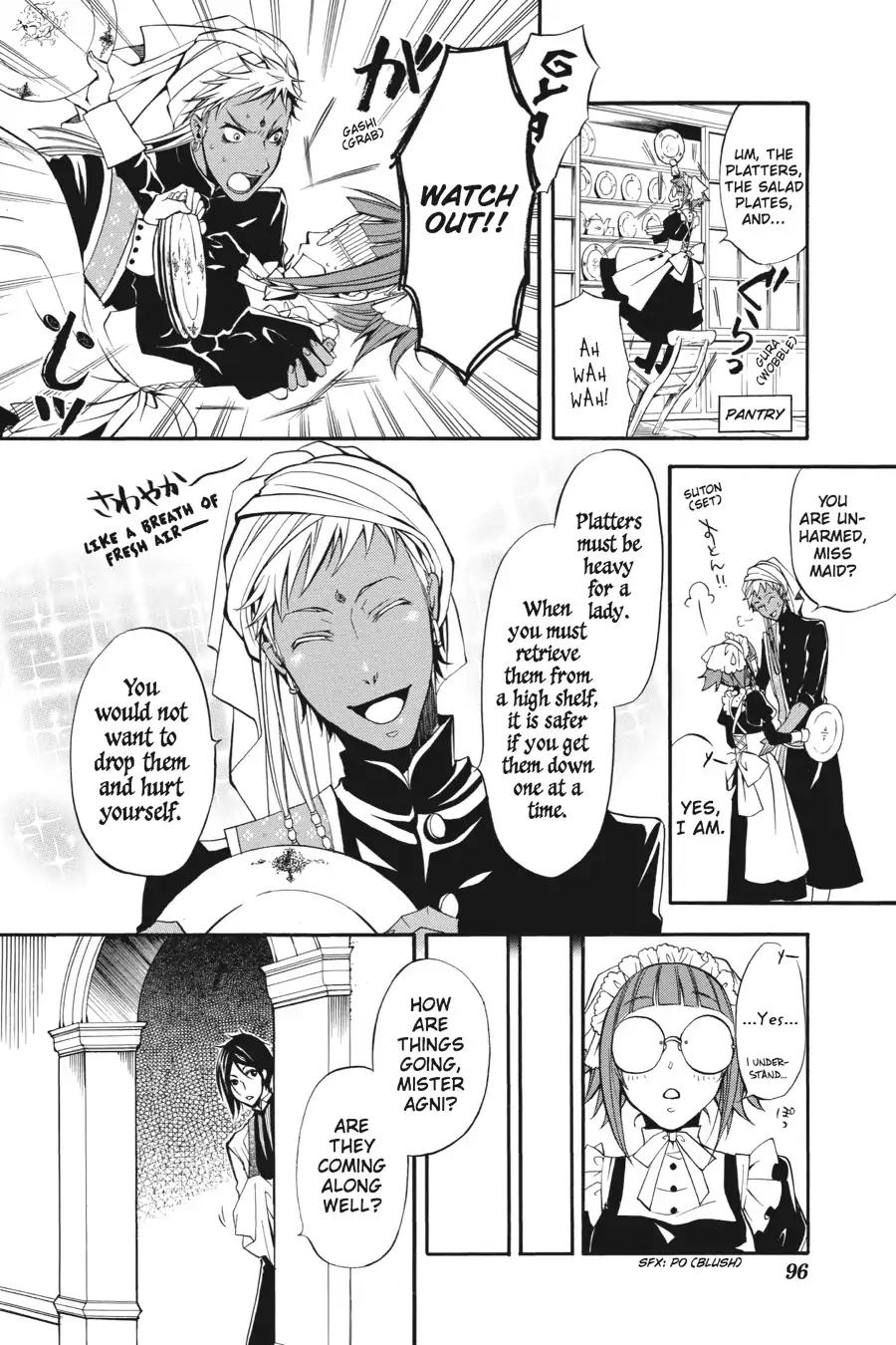 Kuroshitsuji Chapter 17 page 20 - Chapter 17: In the afternoon: The Butler, Competitive