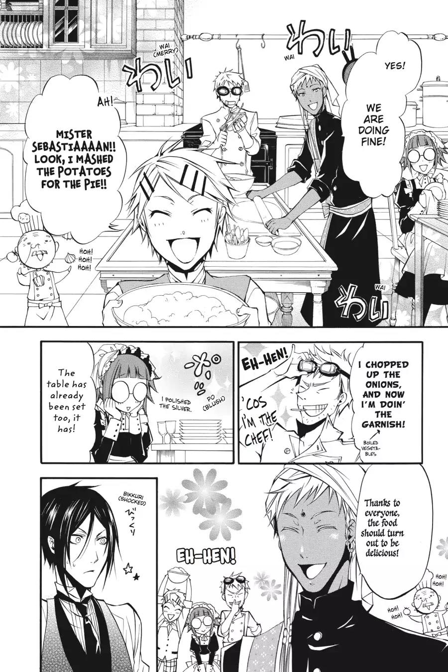 Kuroshitsuji Chapter 17 page 21 - Chapter 17: In the afternoon: The Butler, Competitive