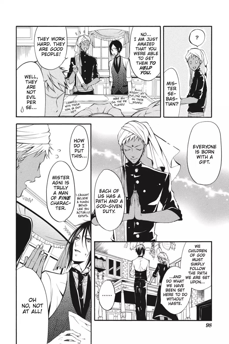 Kuroshitsuji Chapter 17 page 22 - Chapter 17: In the afternoon: The Butler, Competitive
