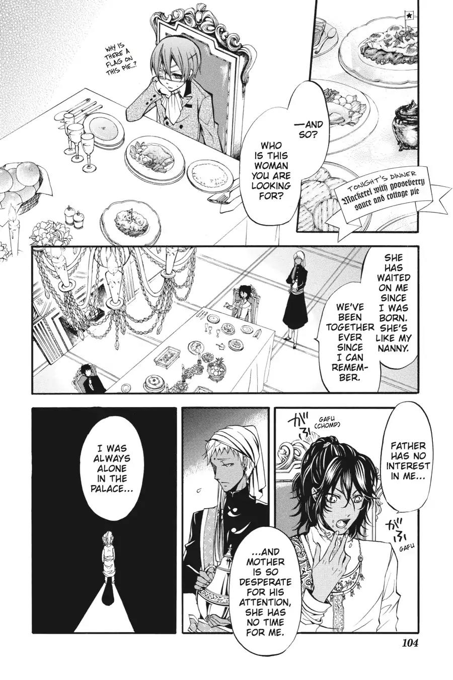 Kuroshitsuji Chapter 17 page 28 - Chapter 17: In the afternoon: The Butler, Competitive