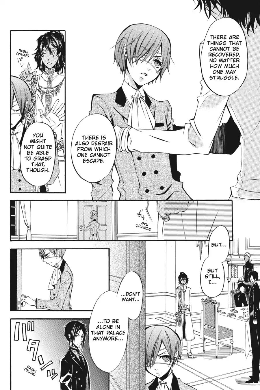Kuroshitsuji Chapter 17 page 32 - Chapter 17: In the afternoon: The Butler, Competitive