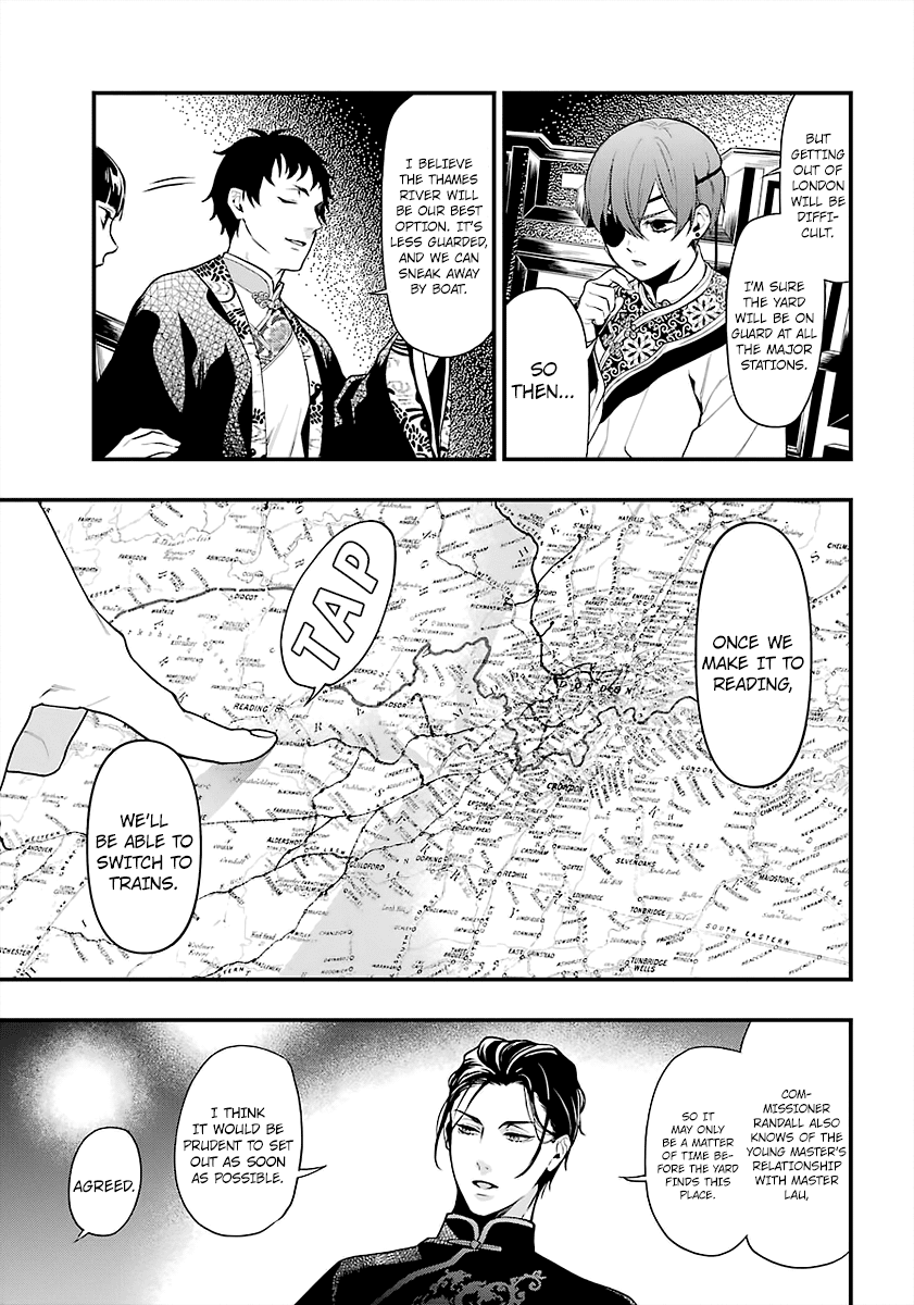 Kuroshitsuji Chapter 170 page 3 - Chapter 170: That Butler, Wandering
