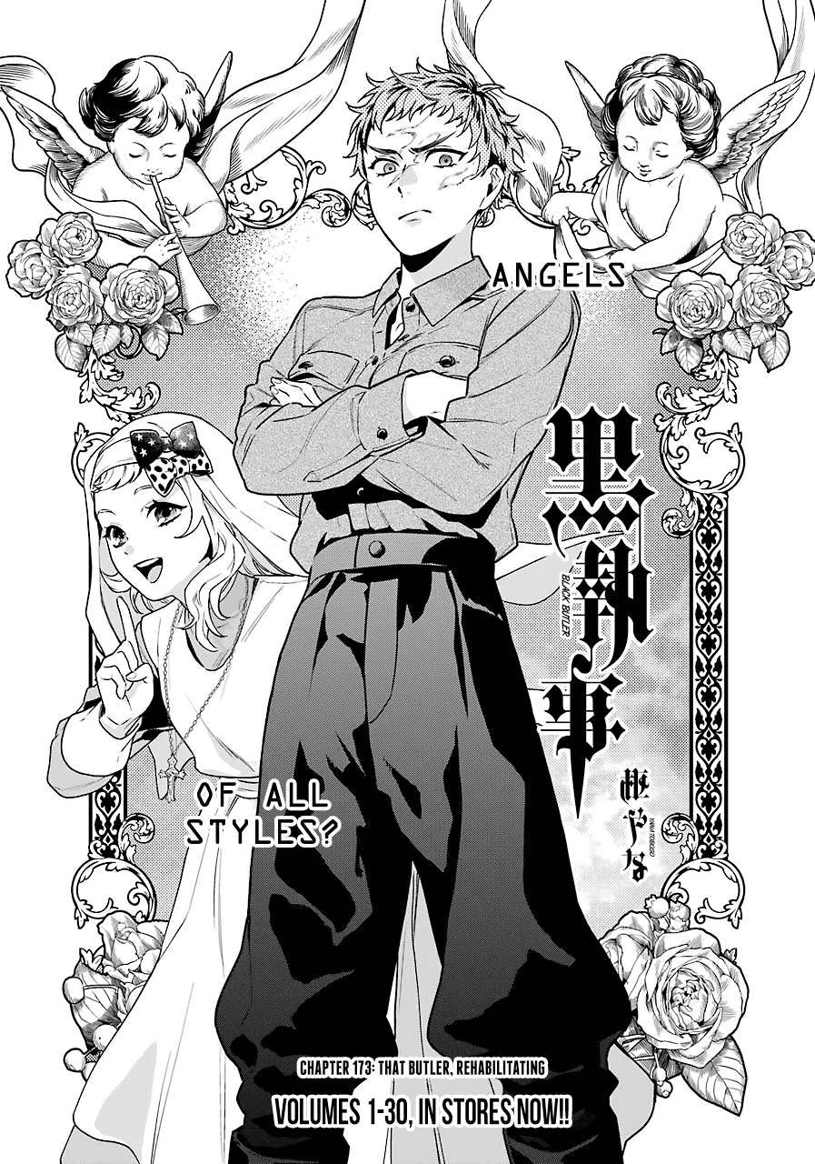 Kuroshitsuji Chapter 173 page 1 - Chapter 173: That Butler, Rehabilitating