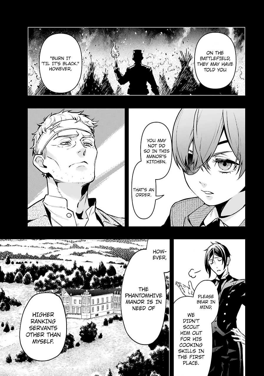 Kuroshitsuji Chapter 176 page 11 - Chapter 176: That Butler, In the Kitchen