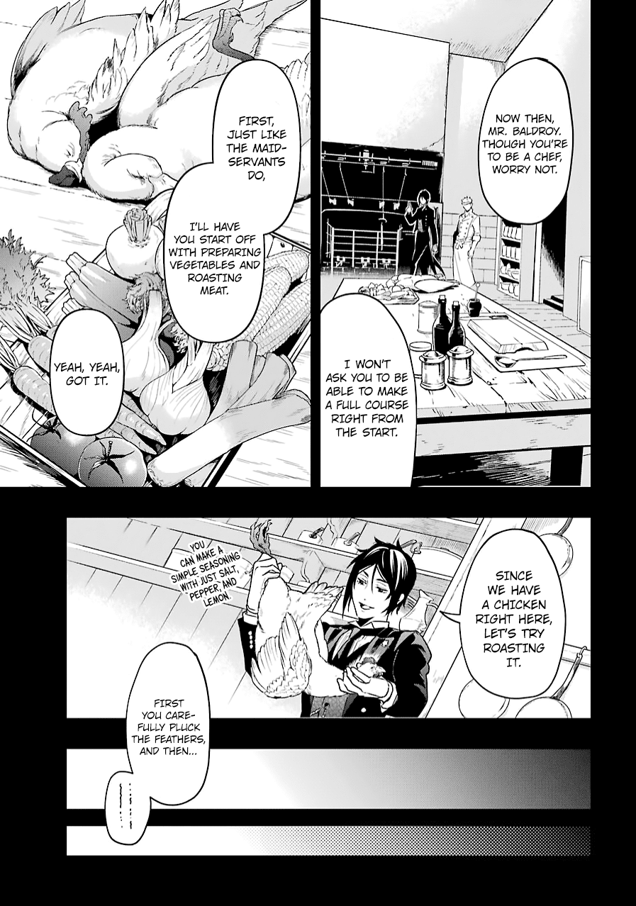 Kuroshitsuji Chapter 176 page 15 - Chapter 176: That Butler, In the Kitchen