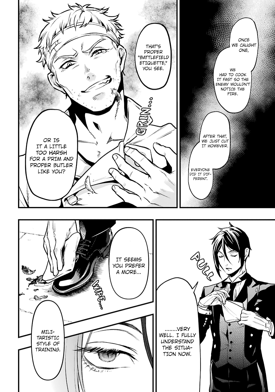 Kuroshitsuji Chapter 176 page 18 - Chapter 176: That Butler, In the Kitchen