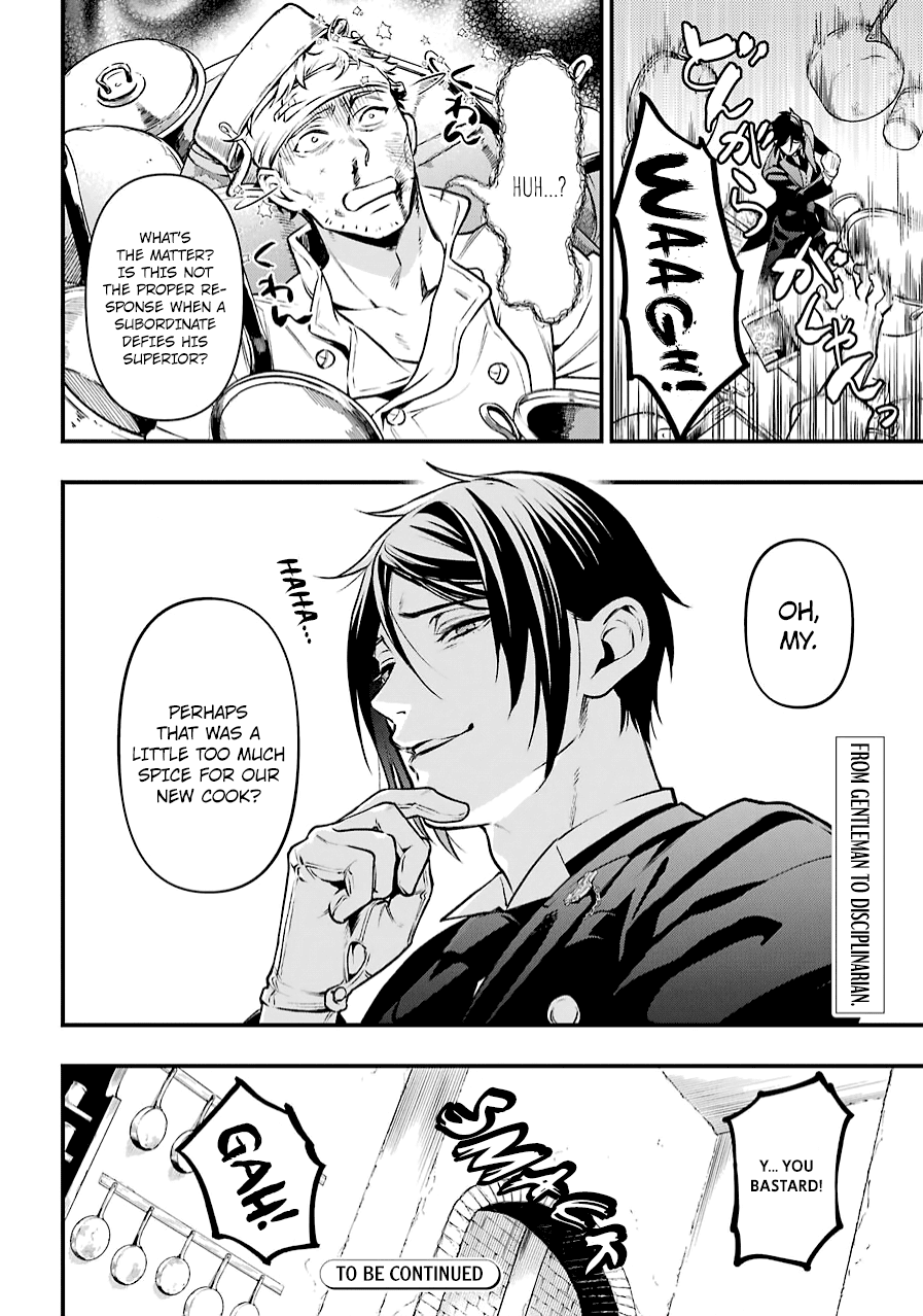 Kuroshitsuji Chapter 176 page 20 - Chapter 176: That Butler, In the Kitchen