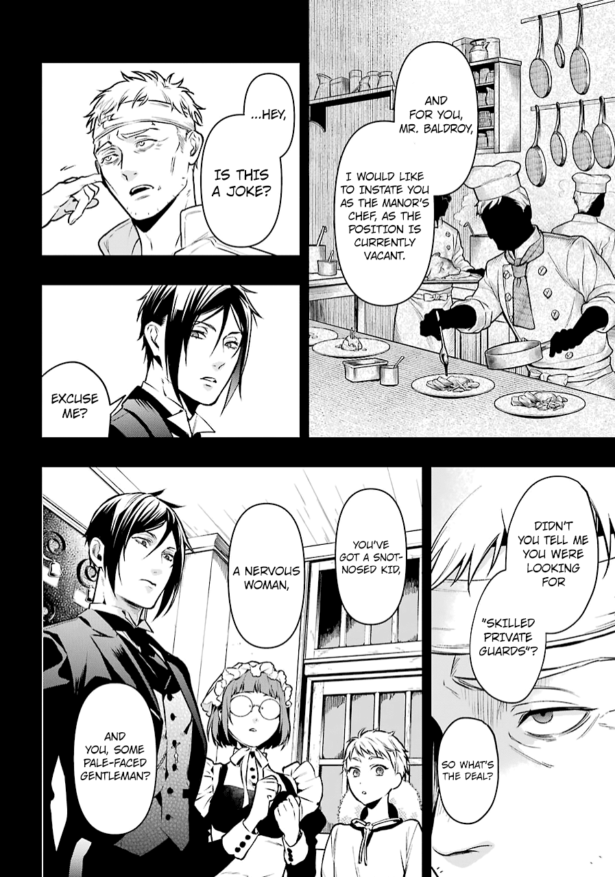 Kuroshitsuji Chapter 176 page 6 - Chapter 176: That Butler, In the Kitchen