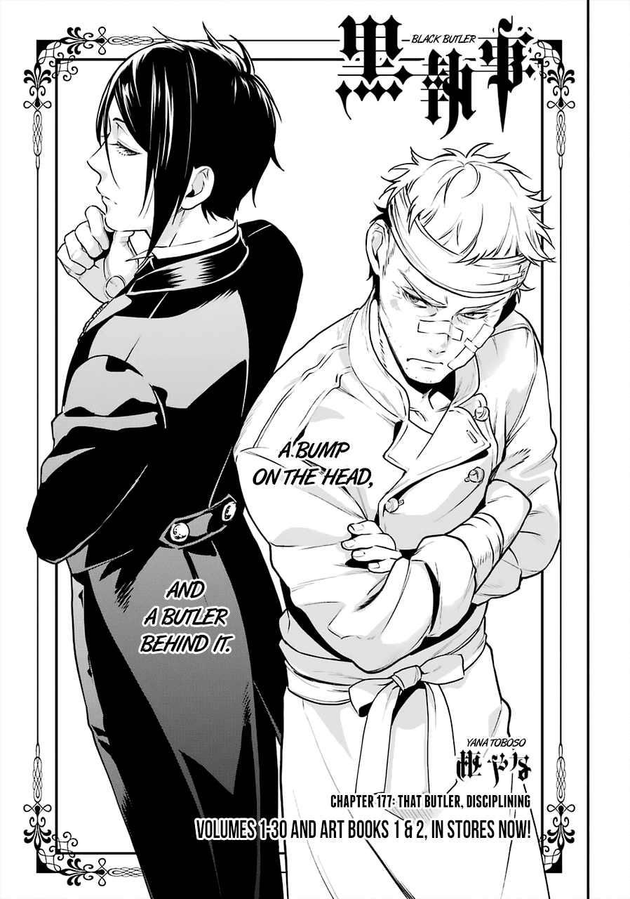 Kuroshitsuji Chapter 177 page 2 - Chapter 177: That Butler, Disciplining