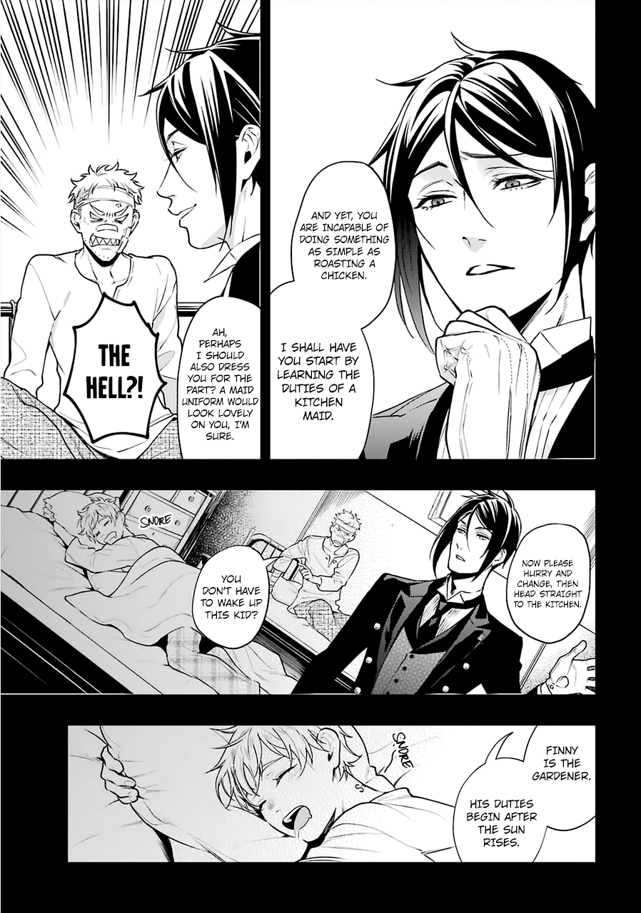 Kuroshitsuji Chapter 177 page 8 - Chapter 177: That Butler, Disciplining