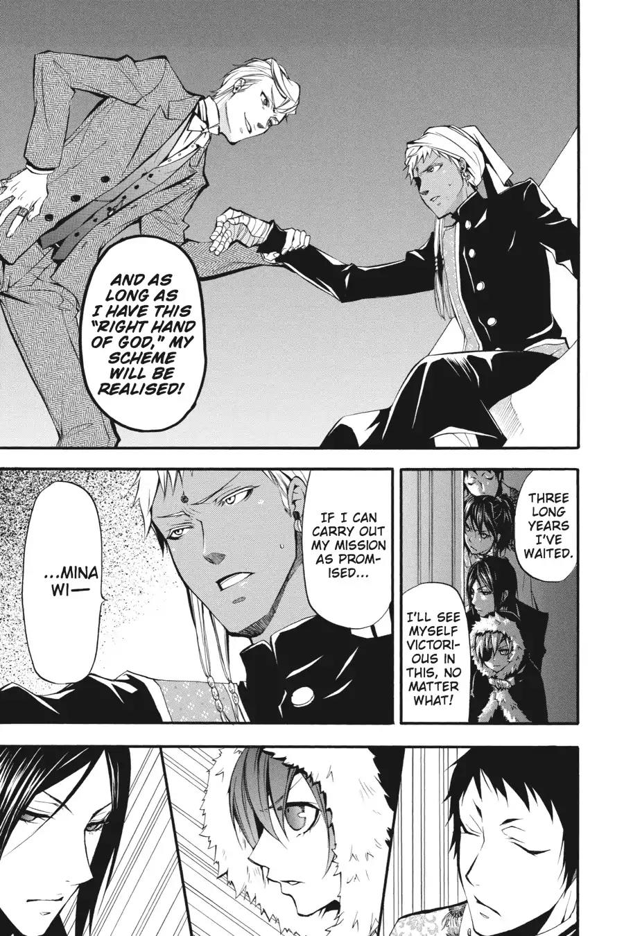 Kuroshitsuji Chapter 18 page 16 - Chapter 18: At night: The Butler, Shadowing