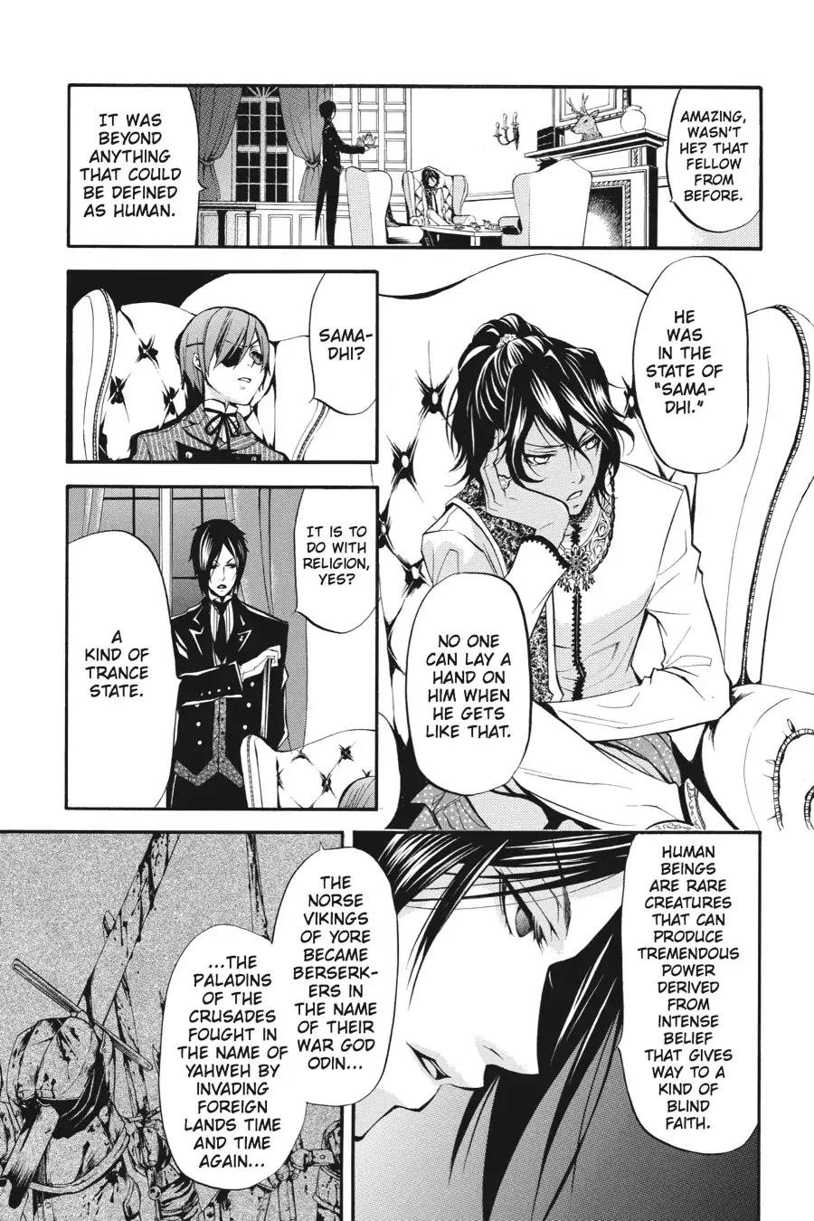 Kuroshitsuji Chapter 18 page 29 - Chapter 18: At night: The Butler, Shadowing