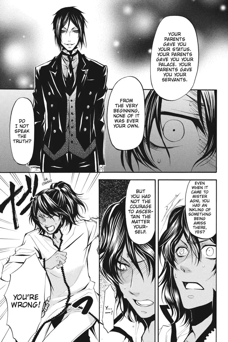 Kuroshitsuji Chapter 18 page 35 - Chapter 18: At night: The Butler, Shadowing
