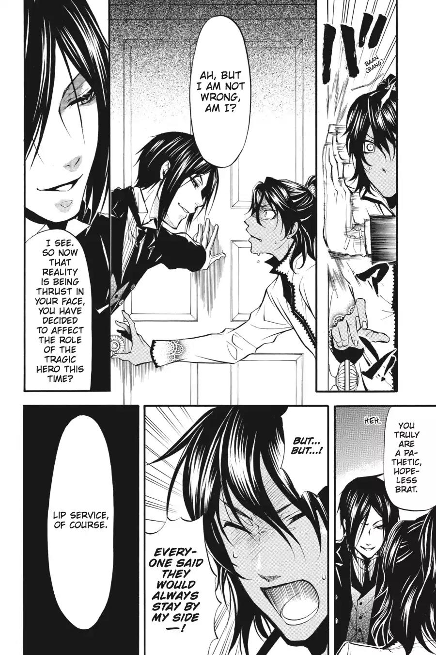 Kuroshitsuji Chapter 18 page 36 - Chapter 18: At night: The Butler, Shadowing