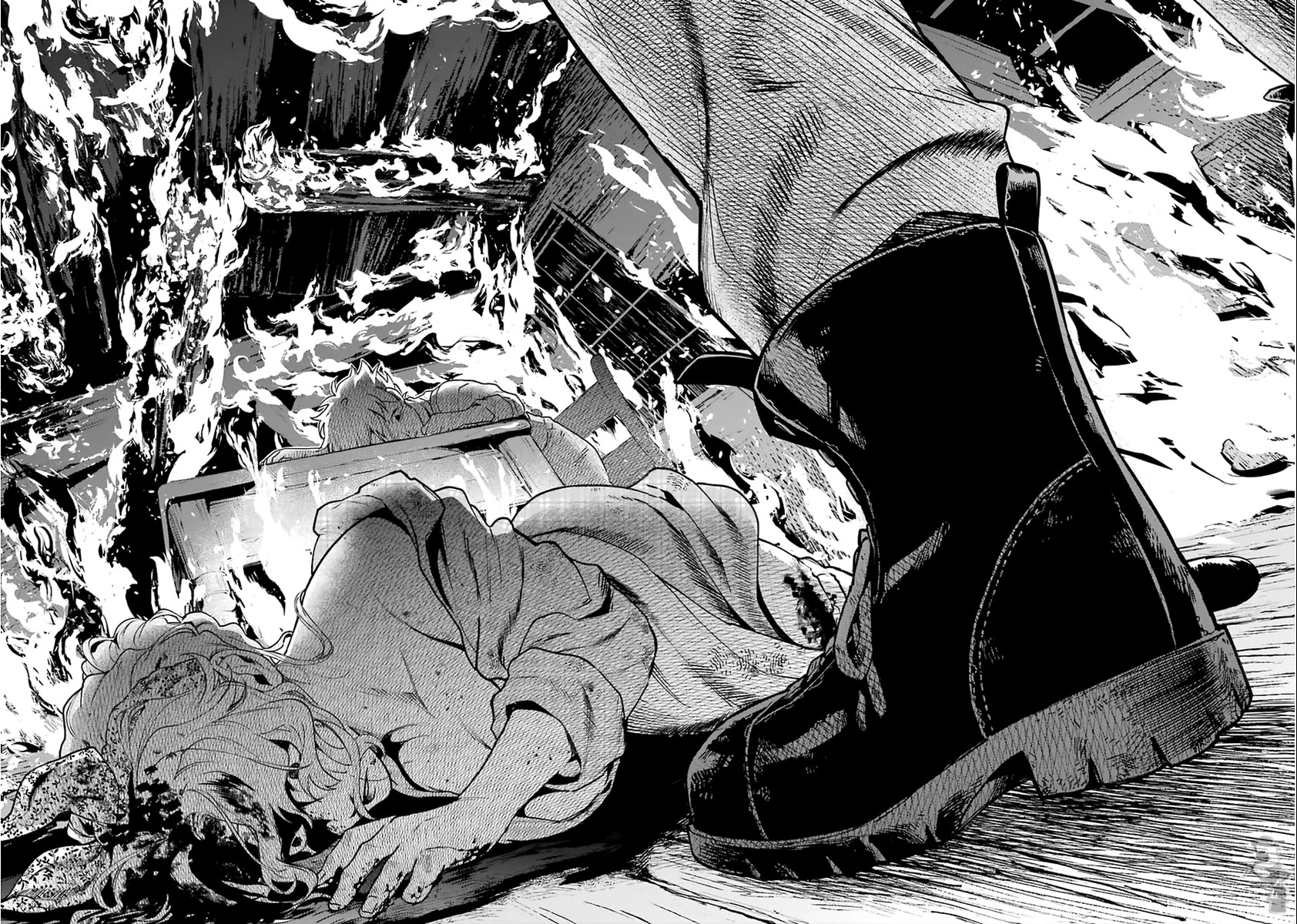 Kuroshitsuji Chapter 183 page 9 - Chapter 183: That Butler, Fire