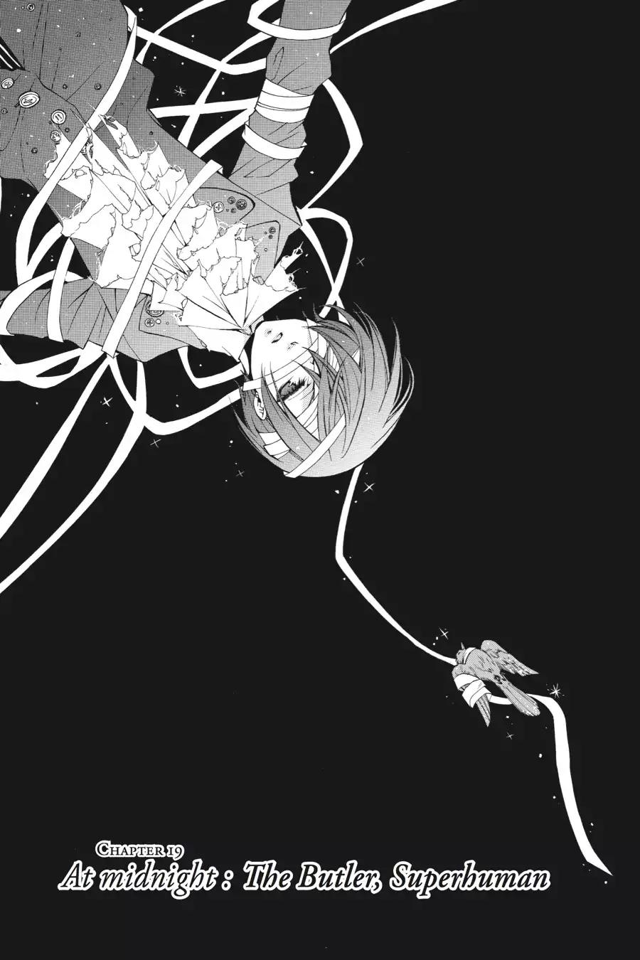 Kuroshitsuji Chapter 19 page 1 - Chapter 19: At midnight: The Butler, Superhuman