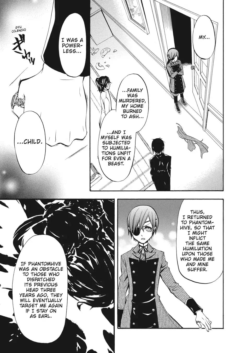 Kuroshitsuji Chapter 19 page 11 - Chapter 19: At midnight: The Butler, Superhuman